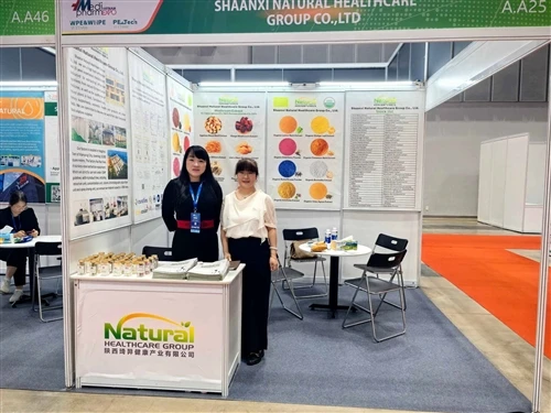 Shaanxi Natural Healthcare Group Co., Ltd. Беше посетен в WPE&WHPE Хо Ши Мин ...